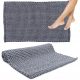 Килим за баня мек, миещ се, абсорбиращ, голям, памук 60x100 см