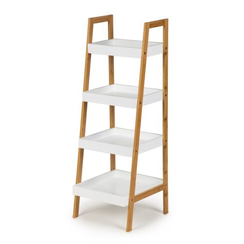  ModernHome скандинавски рафт 34,5 см x 98 см x 34 см бял