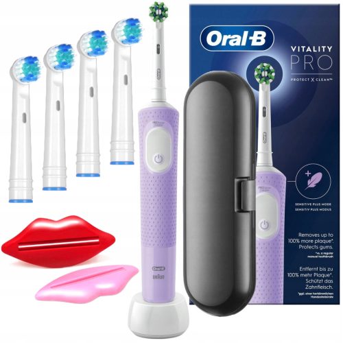  Комплект електрическа четка за зъби Oral-B Vitality Pro D103 Purple