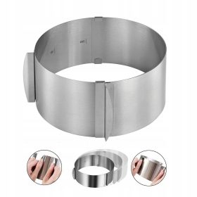   Форма за торта 15.5 с диаметър 30 см + ШАРБА, СТРЪГЛА, ШПАТУЛА ЗА РАЗГЛАДВАНЕ НА МАСАТА ЗА ГЛАДУРА