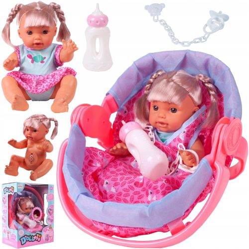  Интерактивна кукла в несесер MalPlay 107070 Dollys 28см