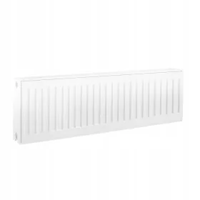   Idmar Group 832 W стоманен панелен радиатор бял 1400 x 400 x 75 mm - странична връзка