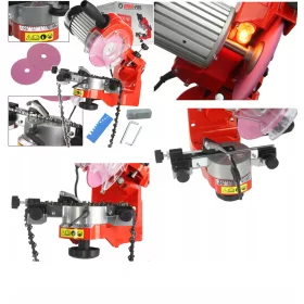   Градински трион - ЗАТОЧВАЧ ЗА ВЕРИГИ STIHL HUSQVARNA NAC OREGON 400W + 2 x ДИСКОВЕ