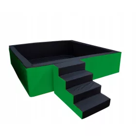    Сух басейн за деца със стълби, площадки, детски градини 250x250 см