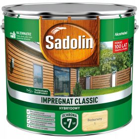   Бои и лакове - Sadolin 5327511 импрегнация за дърво, безцветна, 9л