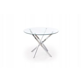    Кръгла разтегателна маса Halmar Tables 100 x 100 x 73 см метал