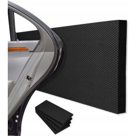   Самозалепваща се броня за гараж, черна