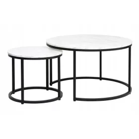    Кръгла холна маса Signal DION 80 x 80 x 48 см бяла