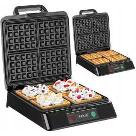    Transa Electronics TE-33 гофретник 1500 W черен