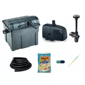    ОЧЕН ФИЛТЪР 6000L + UV7W ЛАМПА + ПОМПА 2000l/h + МАРКУЧ