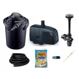    МИНД ФИЛТЪР 4000L + UV7W ЛАМПА + ПОМПА 2000l/h + МАРКУЧ