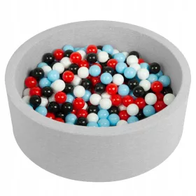    Подарък сух басейн +300 цветни топки