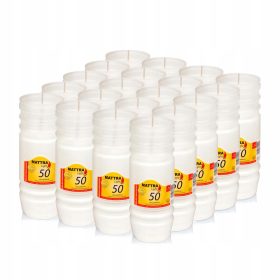   14cm MATTRA Light 50h L2 парафинови вложки (20 бр.)