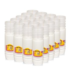   18cm MATTRA Light 70h L3 парафинови вложки (20 бр.)