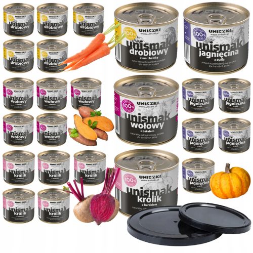  Мокра храна за кучета, консерви, различни вкусове, 210g MIX SET