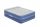  Двулицев матрак Bestway 203 x 152 x 56 см нюанси на синьо