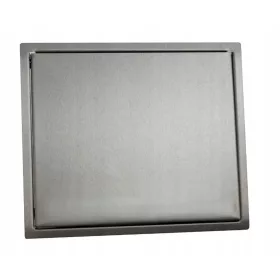   Сгъваема врата, капак на улея, 22x26см INOX
