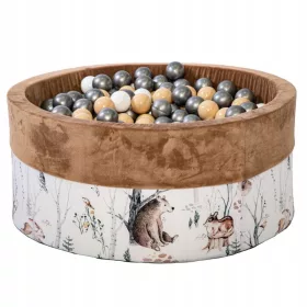    Сух басейн 90/40+ топки Горски приятели капучино