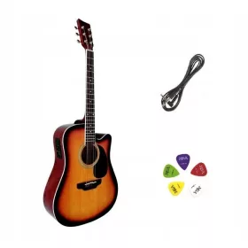    ЕЛЕКТРО-АКУСТИЧНА КИТАРА MSA + АКСЕСОАРИ