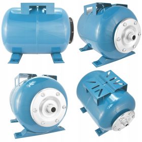   РЕЗЕРВОАР С МЕМБРАНА 24L ВЪГЛЕРОДНА СТОМАНА ХИДРОФОР ЗА ВОДНА ПОМПА