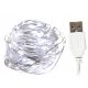  ЛАМПИ на тел 100 LED, USB дължина 10м