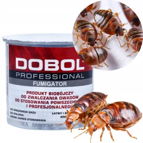    Димна бомба против хлебарки, кърлежи, комари, молци, мравки, мухи, оси, паяци, бълхи, дървеници Добол 0,01 кг 20 мл