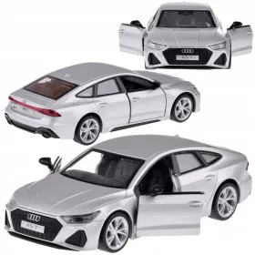    Метален модел автомобил Audi RS 7 Sportback мащаб 1:35 звуци светлини ZA4615