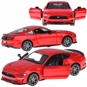    Метален автомобил модел 2018 Ford Mustang GT мащаб 1:34 светлина звук ZA4616