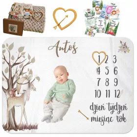    Бебешка подложка за снимки Abrakadabrakids