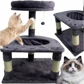    СКРАКРАТОР ЗА КОТКА, ЛЕСТ, СТОЛБ, ИГРАЧКА