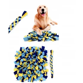    Образователна играчка за куче Dogsy LARGE SASSING MAT FOR A DOG FOR INTELIGENT TRAINING ОБРАЗОВАТЕЛНА ИГРАЧКА РЕСНИ + КАИШКА 35СМ