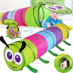   Детска палатка - NCRealher детска тунелна палатка 2 години +