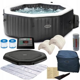   Джакузи - Надуваем хидромасажен басейн Intex 795 л