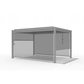    Вертикална ролетна щора за пергола Кеа - сива 300х225см