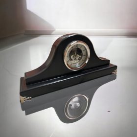   Часа - Каменен часовник, нюанси на сивото, 10 см