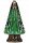  КОЛЕДНА СВЕЩ RAINBOW CHRISTMAS TREE Коледни свещи 40 см