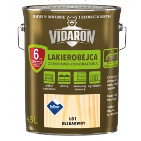    VIDARON Защитен лак байц 4.5L Безцветен L01
