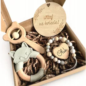    Поставка за залъгалка E-Baby, многоцветна