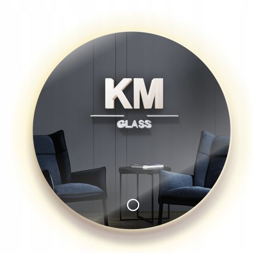 Огледало за баня - Стенно огледало KM-GLASS кръгло 600 х 600 мм