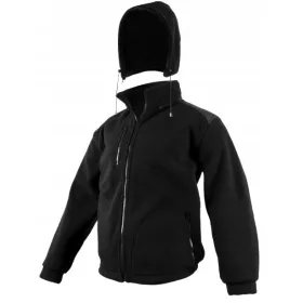   СУИТШЪР ОТ ПОЛАР, топъл, ПЛЪТЕН, 400гр., NEXO, сваляща се качулка