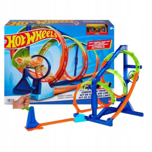  HOT WHEELS TRIPLE LOOP КОМПЛЕКТ + 1 кола