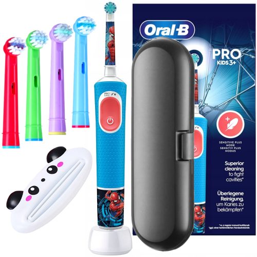  Комплект електрическа четка за зъби Oral-B Vitality ProD103 Spiderman за деца