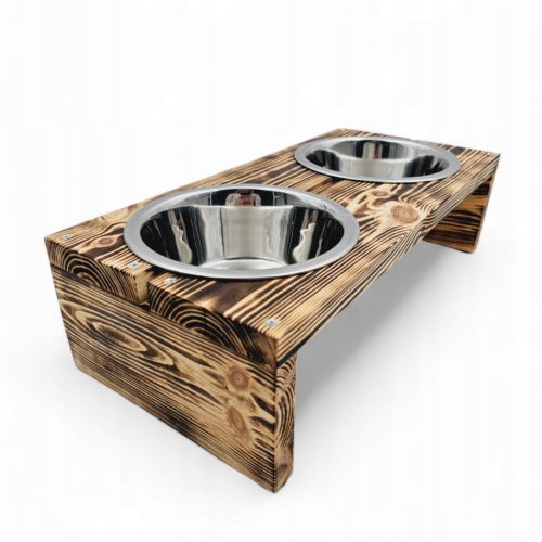  Комплект от две метални купи Woodcraft, нюанси на кафявото, 0.9л
