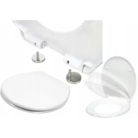   Тоалетна седалка Stinnea eurostandard, бял дуропласт