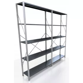 Метален складов рафт 200 х 185 х 30 см