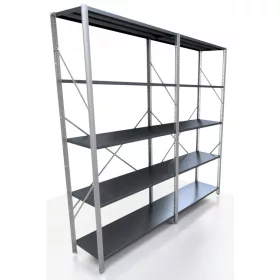 Метален складов рафт 200 х 185 х 40 см