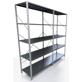 Метален складов рафт 200 х 185 х 50 см