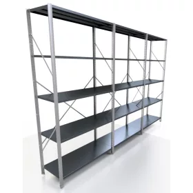 Метален складов рафт 200 х 275 х 40 см