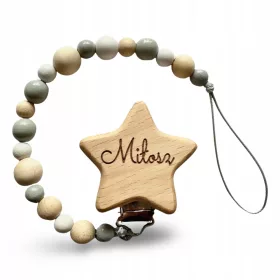    Висулка залъгалка, многоцветна гравировка