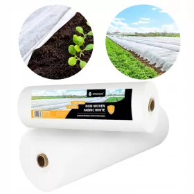   Агротекстил - Покриващ агротекстил (зима-пролет) Springos бял 160 x 100 000 cm 17 g/m²